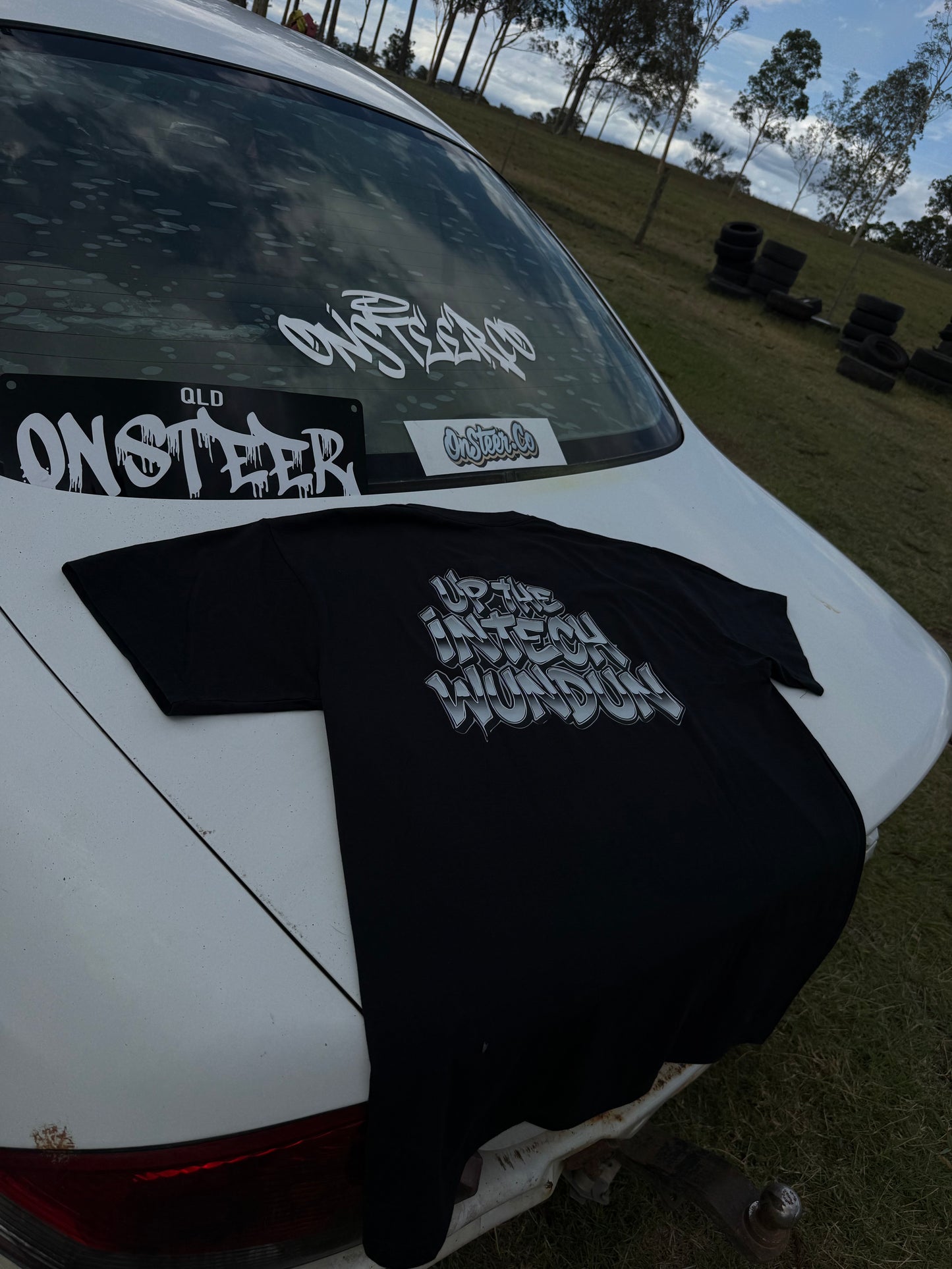 ONSTEER up the intech Tshirt