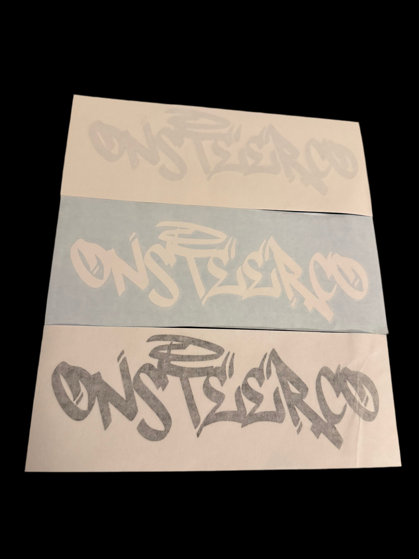 Small ONSTEER Graf sticker